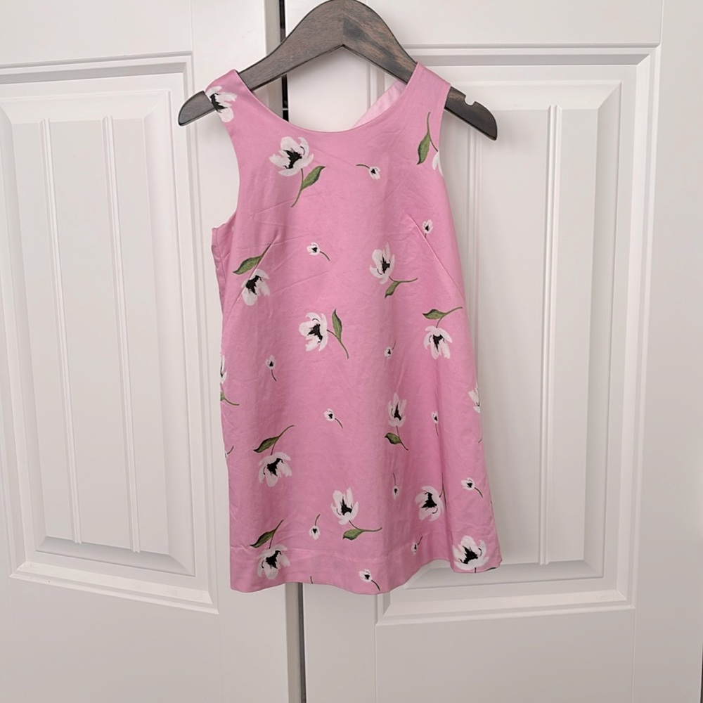 Milly Minis Floral Bow Dress for Little Girls